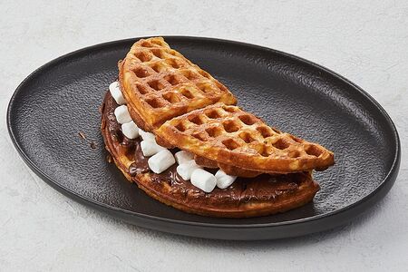 Вафля шоколадная с маршмеллоу