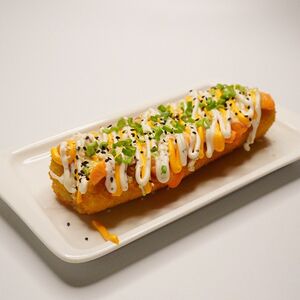 С лососем и авокадо