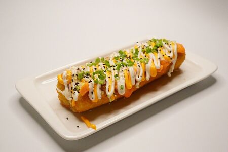 С лососем и авокадо