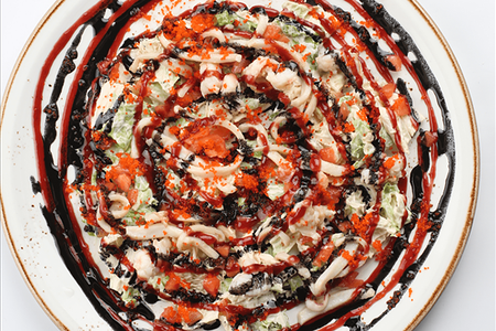 Салат с морепродуктами