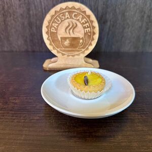 Тарталетка с лимонным кремом