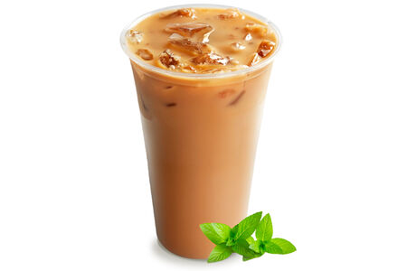 Холодный кофе с мятой