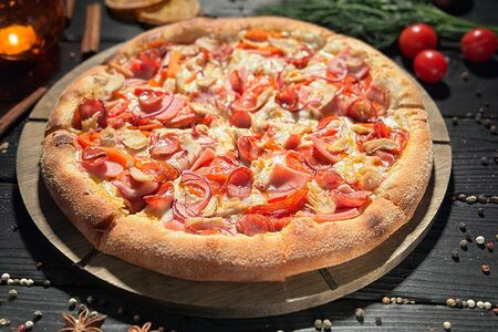 Тонкая Мясной пир (35 см)