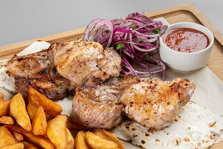 Шашлык из свиной корейки