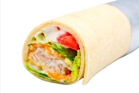 Ролл с рыбными наггетсами