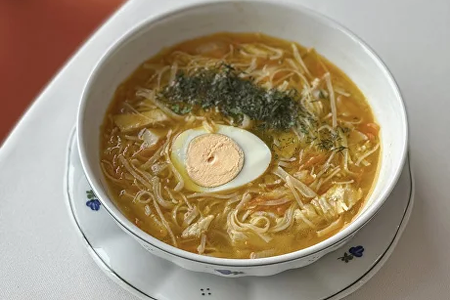 Домашняя лапша с курицей