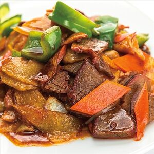 Тушеная говядина с картофелем