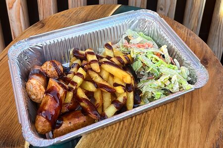 С колбасками 