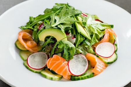 Co слабосоленой семгой 