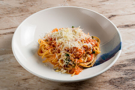 Паста с крабом