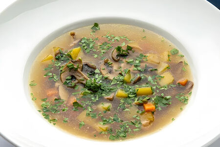 Суп из белых грибов