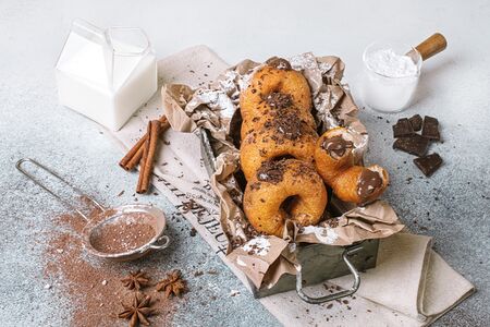 Пончики с начинкой