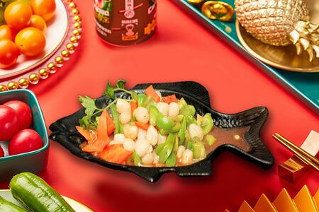  Гребешок на плитке №616