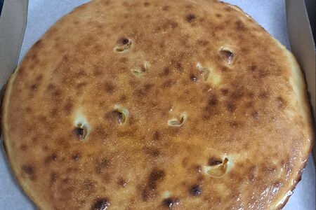 Пирог с капустой постный