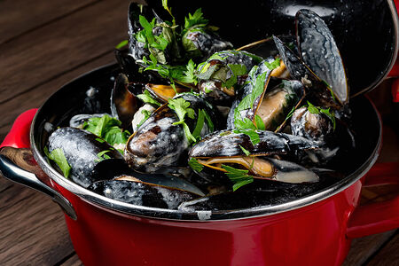 Два кило мидий