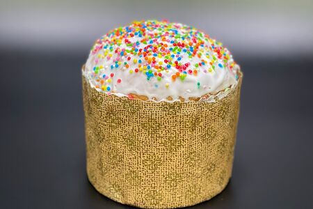 Кулич на опаре с маком 