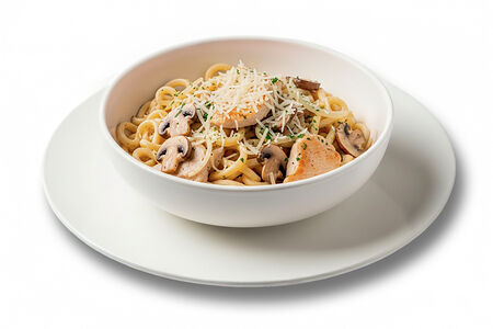 Удон в сливочном соусе