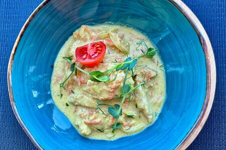 Второе Цыплёнок в соусе карри