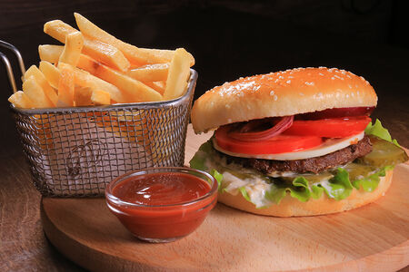 Комбо Набор № 1 классический бургер и фри