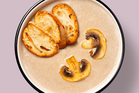 Крем-суп грибной