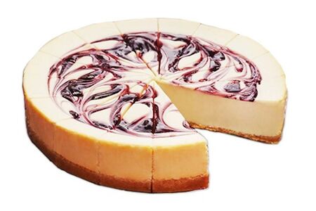 Чизкейк с клубникой