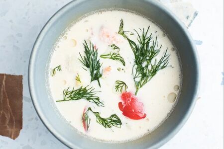 Рыбный суп со сливками