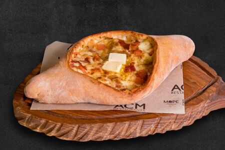 Хачапури с печеными овощами