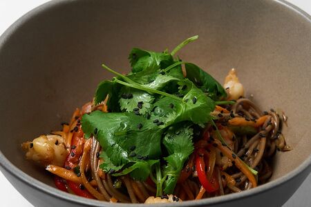 Соба с креветкой