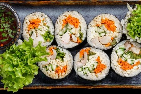 Ким Паб с курицей