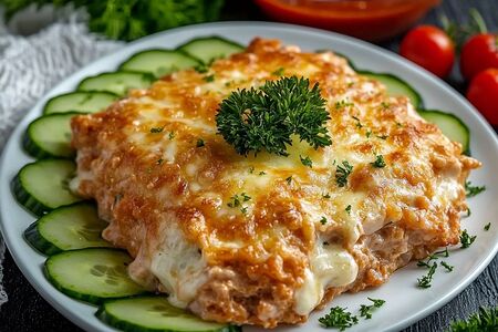 Грудка в сырной корочке