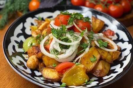 Жаркое по-домашнему с курицей