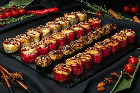 Сет запеченный