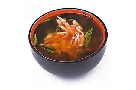 Мисо-суп с креветками