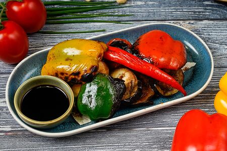 Овощи на мангале