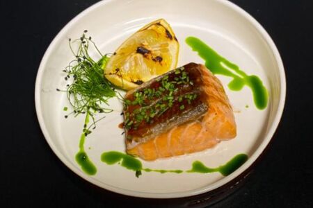 Лосось на гриле