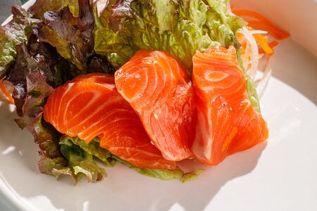 Сашими Копченый лосось