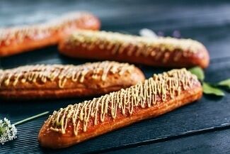 Эклер карамельный пломбир