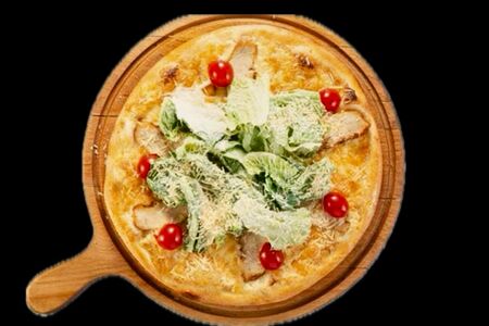 Пицца Цезарь на традиционном тесте