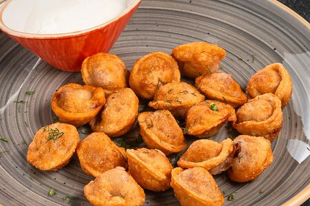 Чучвара жареная