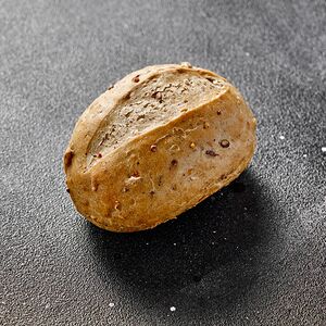 Булочка с отрубями