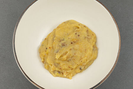 Пюре из запечённого картофеля