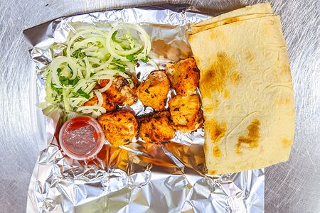 Шашлык из куриного филе 