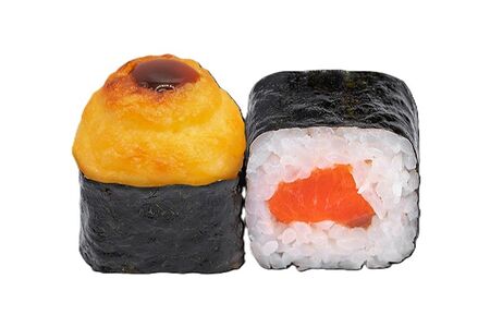 Запеченный маки с крабом 