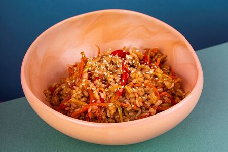 Wok Рис, овощи mix и соус на выбор