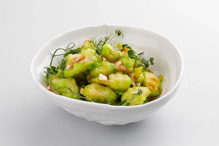 Попкорн из креветок васаби