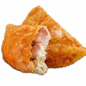 С красной рыбой и творожным сыром