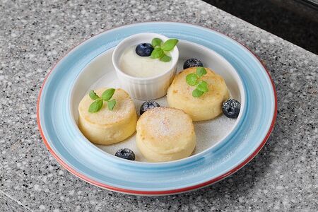 Сырники со сгущенкой