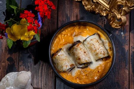 Баклажаны с мясом