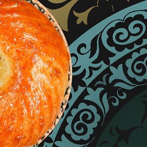 Лепешка половинка