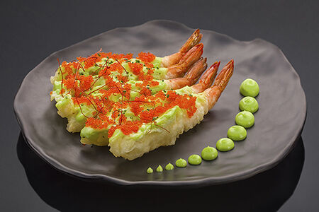 Креветки васаби